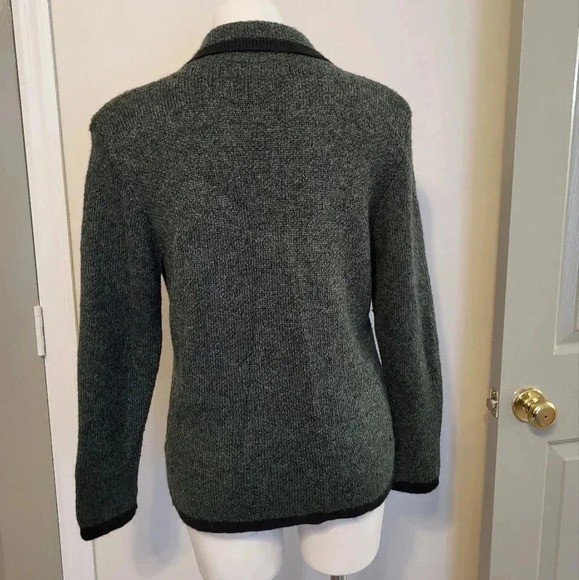 Peruvian Alpaca Collection Baby Alpaca Button Down Cardigan/Blazer Made In Peru - Picture 4 of 11